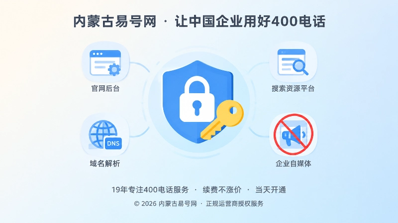 聚焦企业数字权限核验的扁平化插图